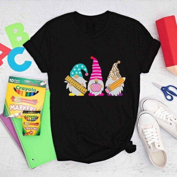 Gildan Other - Gnomes Teacher T-Shirt, Teacher Life T-Shirt, Gnomes T-Shirt